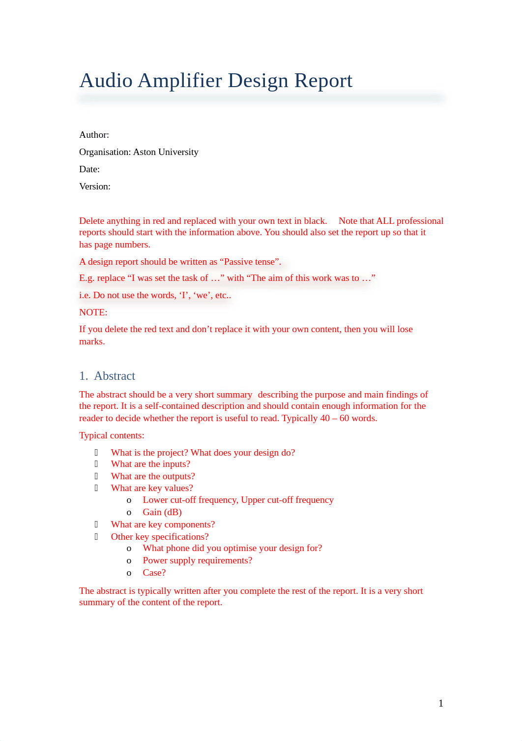 EE1EPJ_2021_22 - Audio Amplifier Report Template (4) (1).docx_dmz096pjfqr_page1