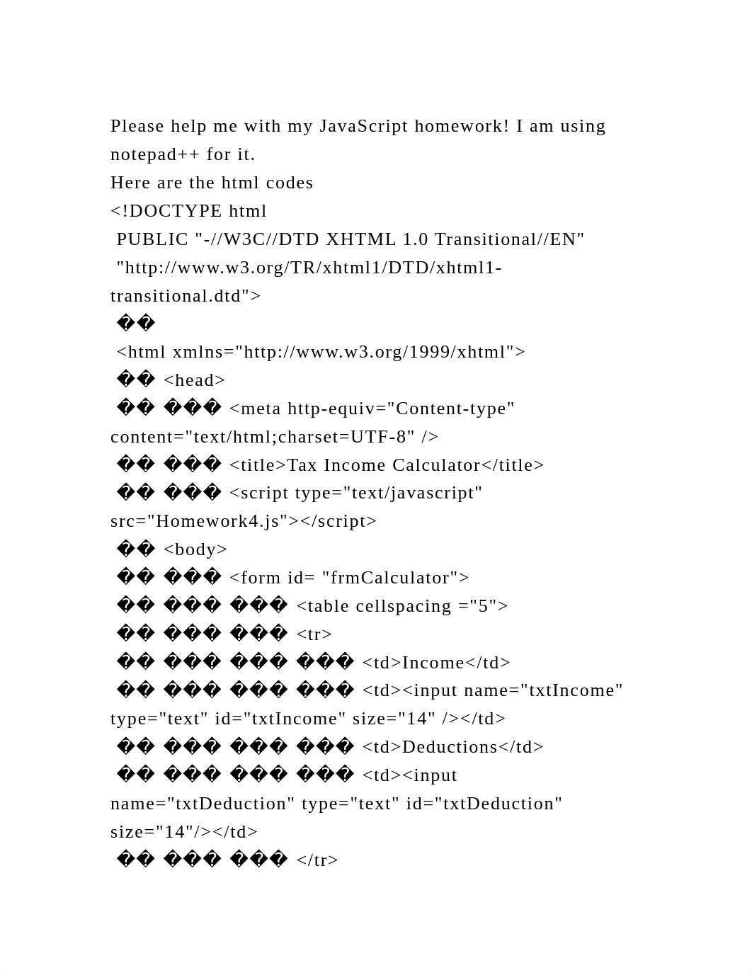 Please help me with my JavaScript homework! I am using notepad++ for.docx_dmz28txaf1d_page2