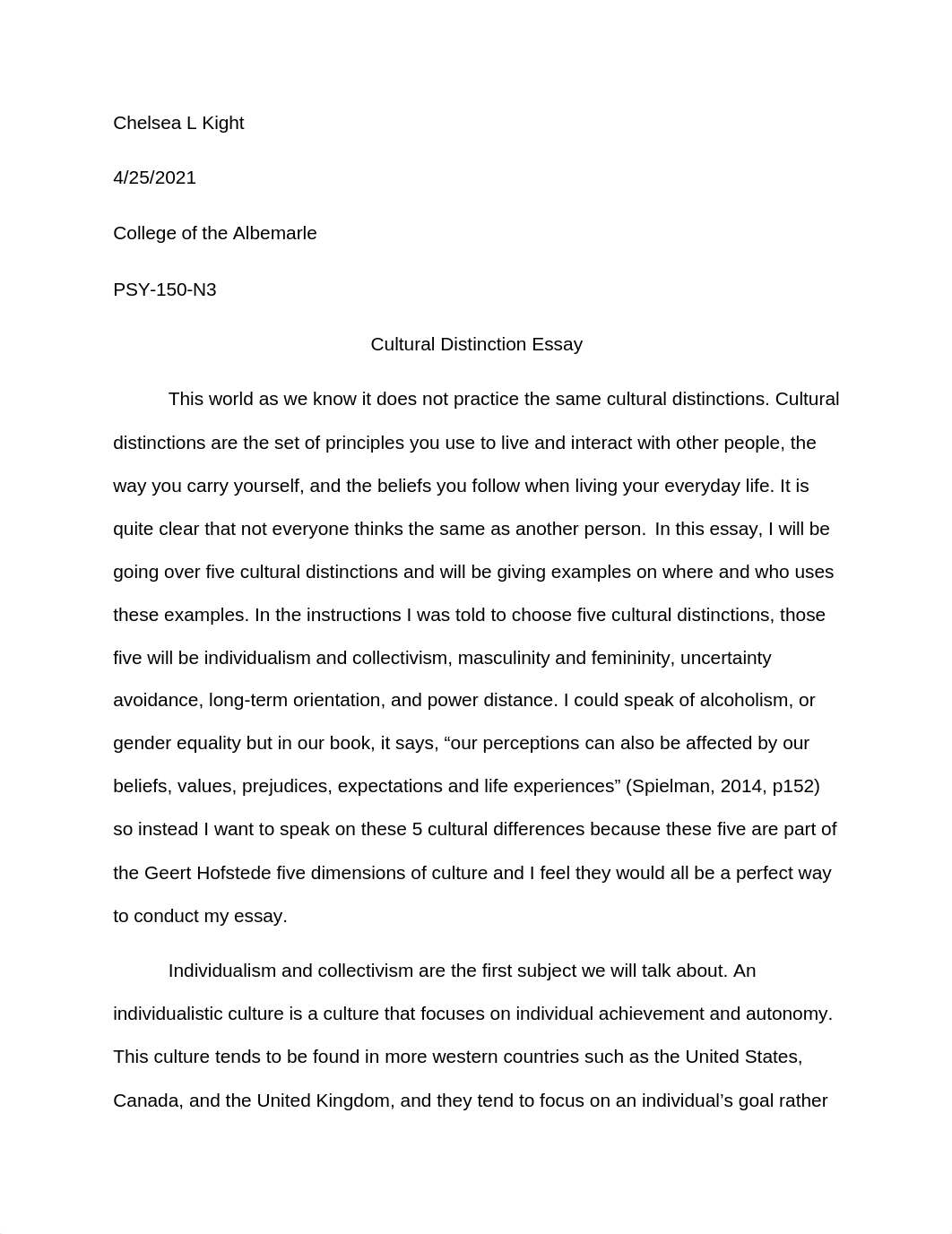 Cultural Distinction Essay.docx_dmzw2mzihu8_page1