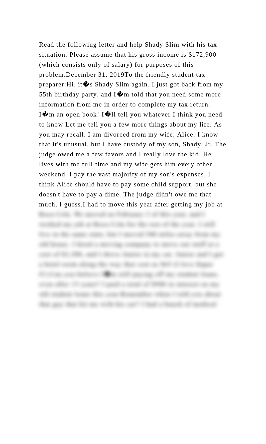 Read the following letter and help Shady Slim with his tax situation.docx_dn01t49751m_page2