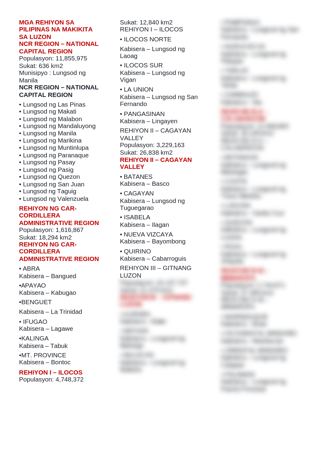 MGA REHIYON SA PILIPINAS NA MAKIKITA SA LUZON.docx_dn072d2kcvd_page1