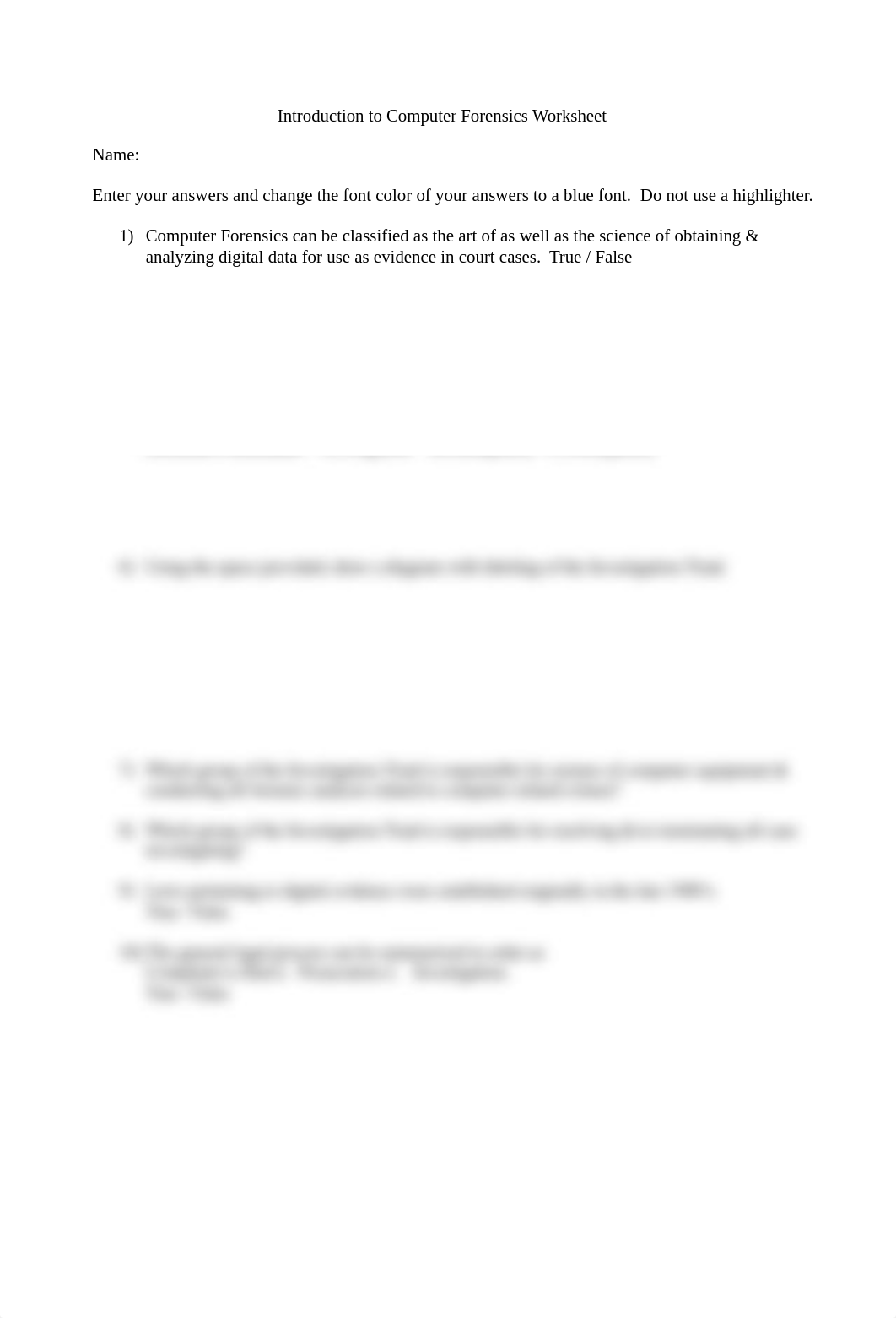 Introduction to Computer Forensics Worksheet.docx_dn08jcrt47s_page1