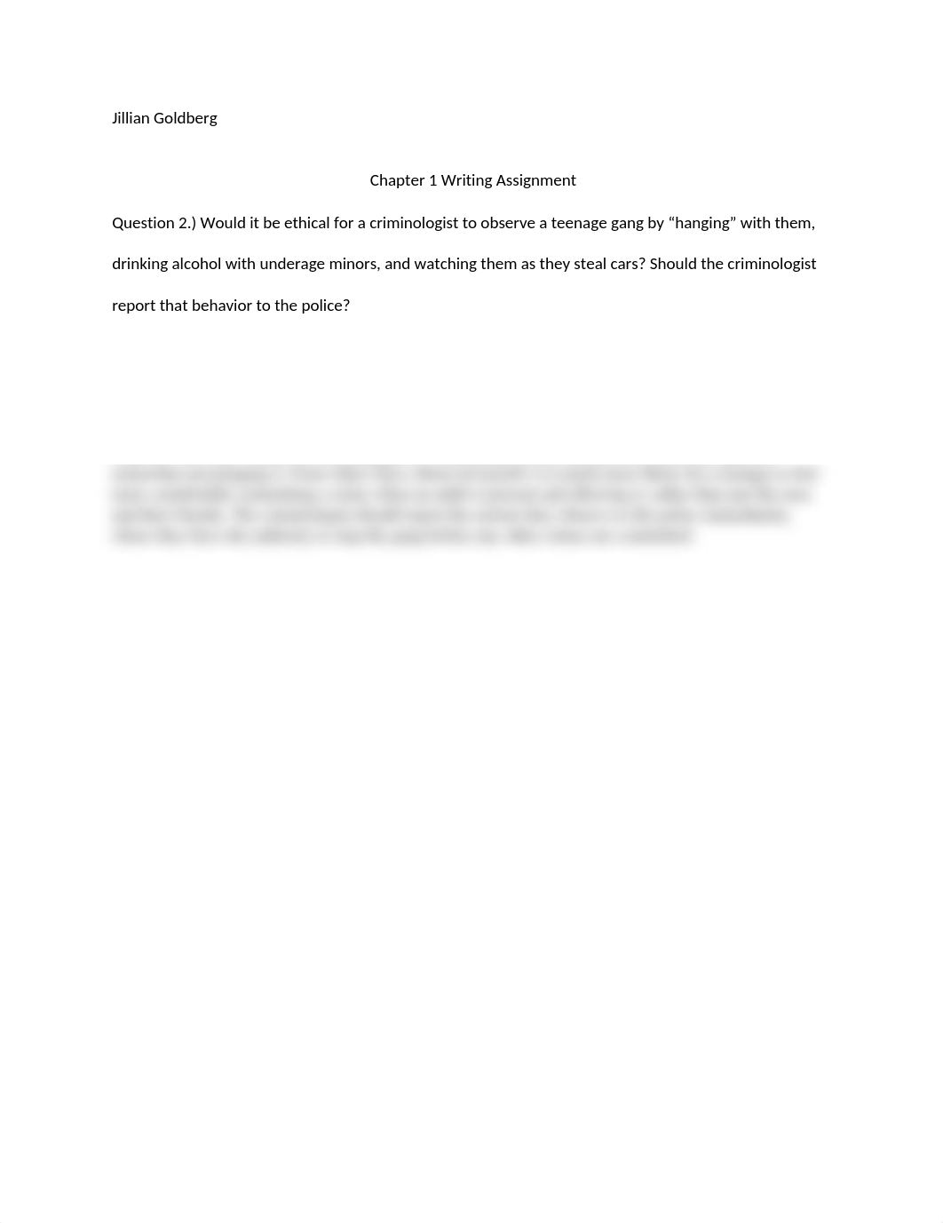 Criminology Chapter 1 Writing Assignment.docx_dn08ow20fue_page1