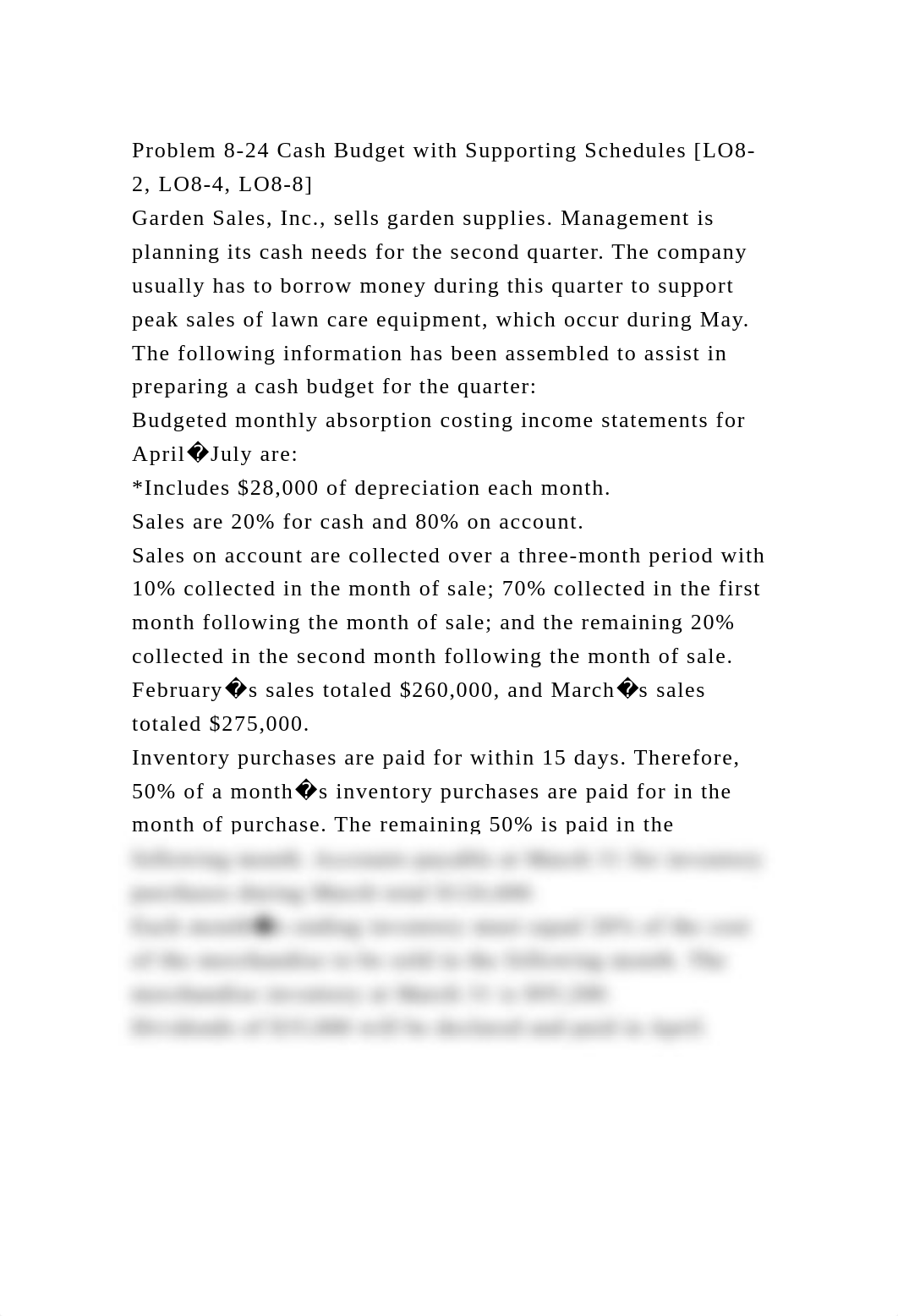 Problem 8-24 Cash Budget with Supporting Schedules [LO8-2, LO8-4, LO.docx_dn0atjqtesb_page2