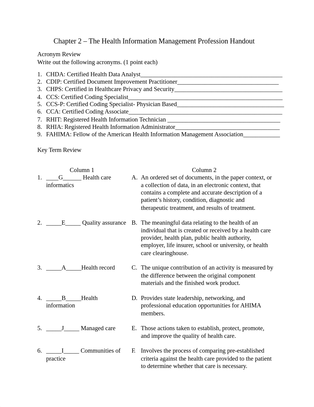 Ch 2 The Health Information Management Profession Handout.docx_dn0axjklvjc_page1