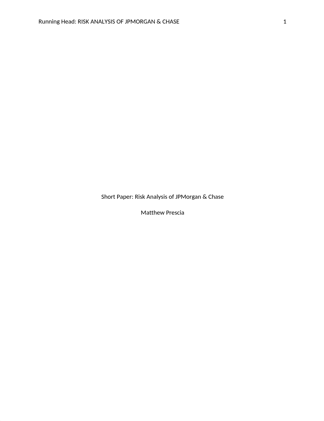 Module 6- Risk analysis of JPMorgan & Chase.docx_dn0slf60dnv_page1