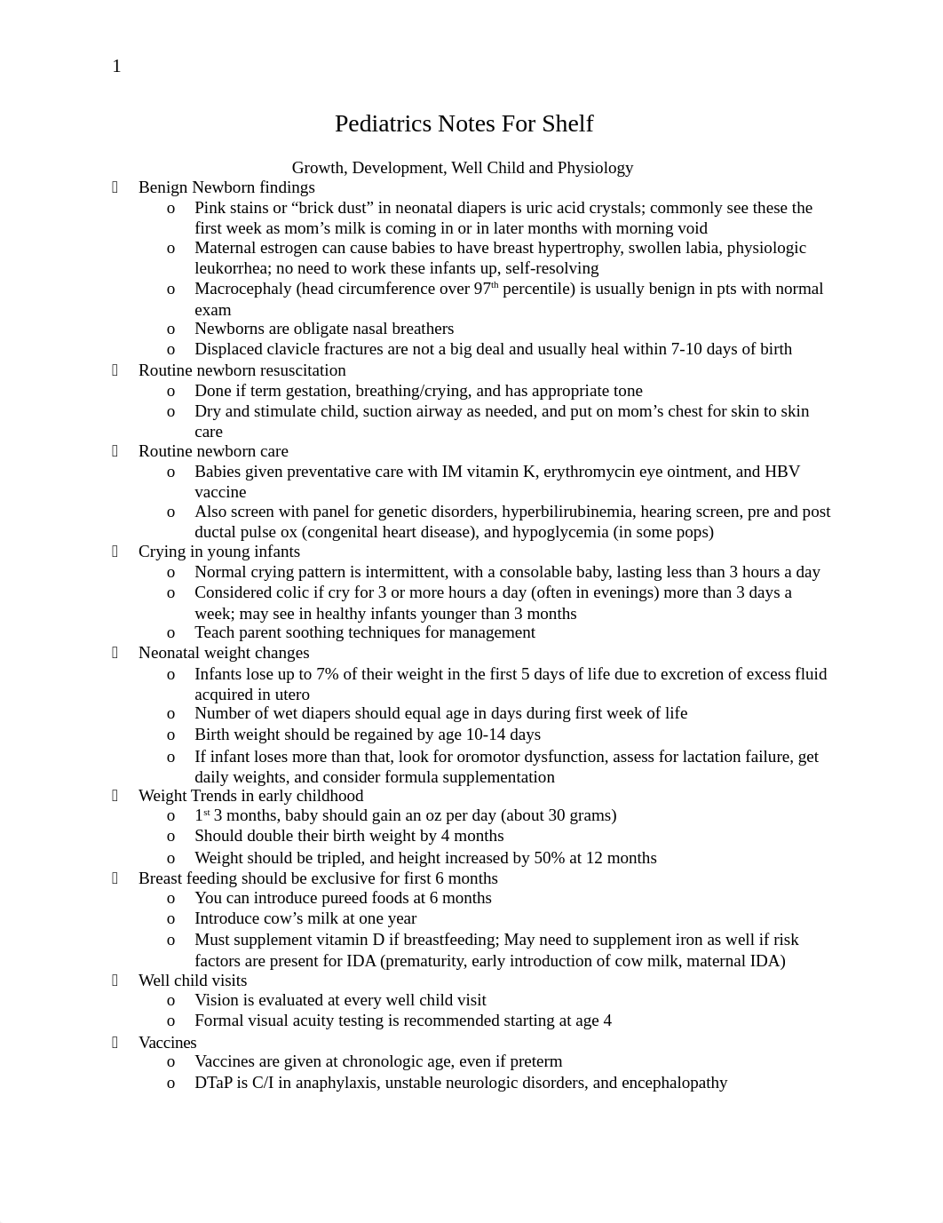 Pediatrics Notes For Shelf.docx_dn171bvylzj_page1