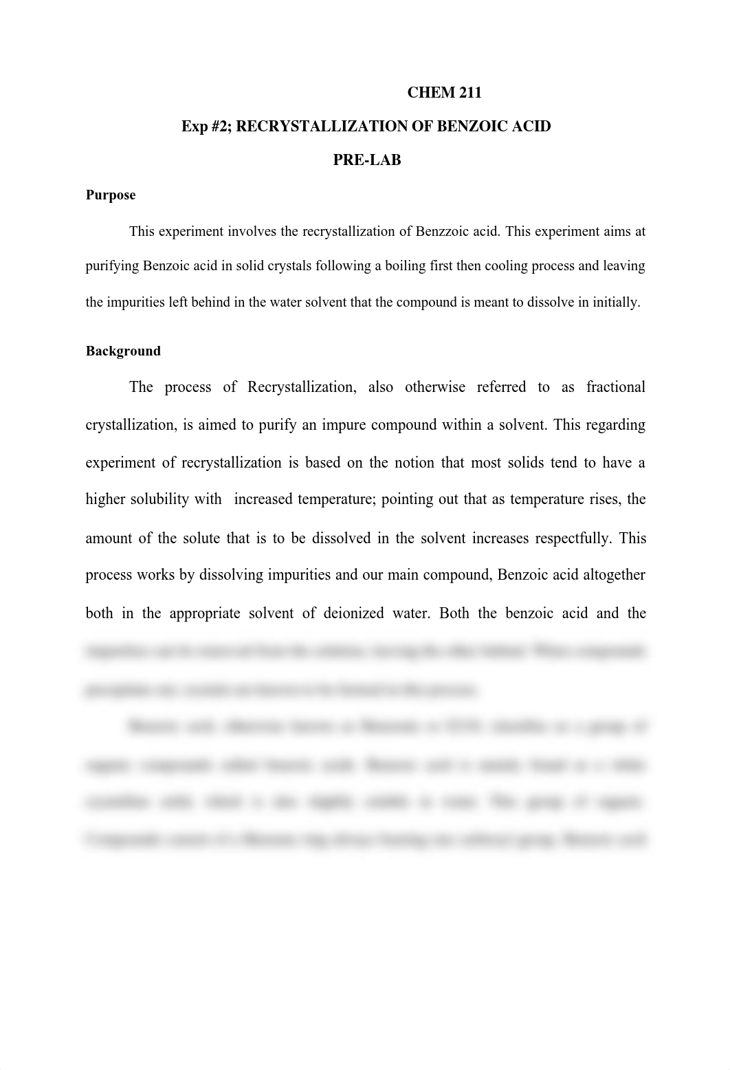 RECRYSTALLIZATION OF BENZOIC ACID pre lab 2.pdf_dn20iholabr_page1