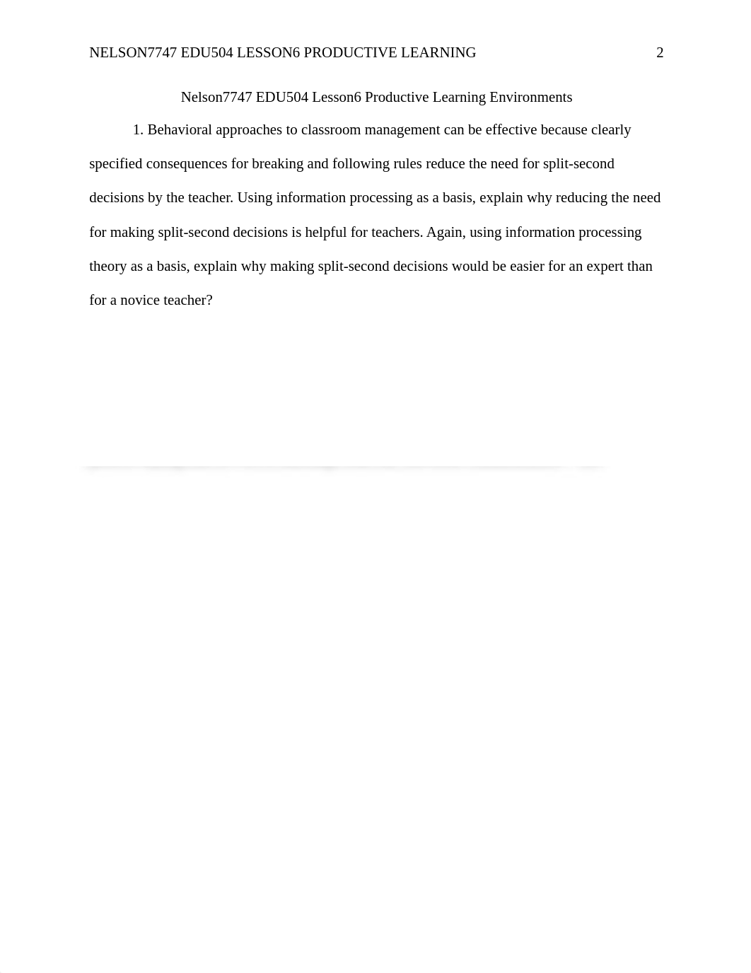 Nelson7747EDU504Lesson6ProductiveLearningEnvironements.docx_dn266kiunhf_page2