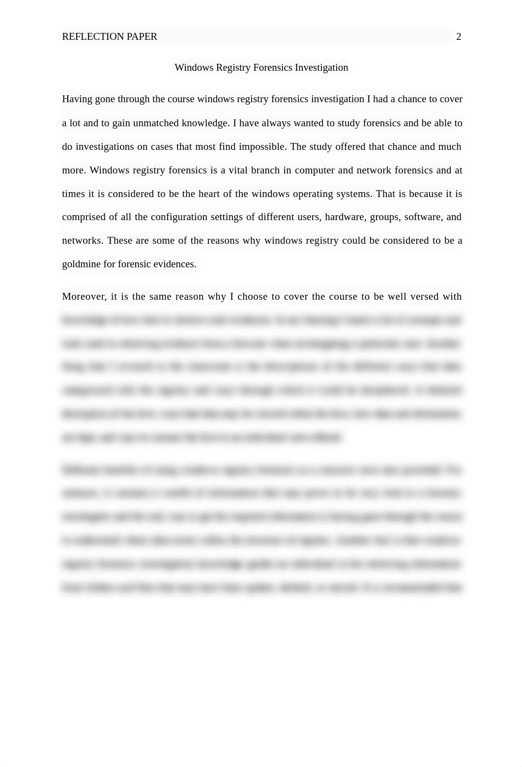 Windows Registry Forensics investigation reflection paper.docx_dn29zxrcpf2_page2