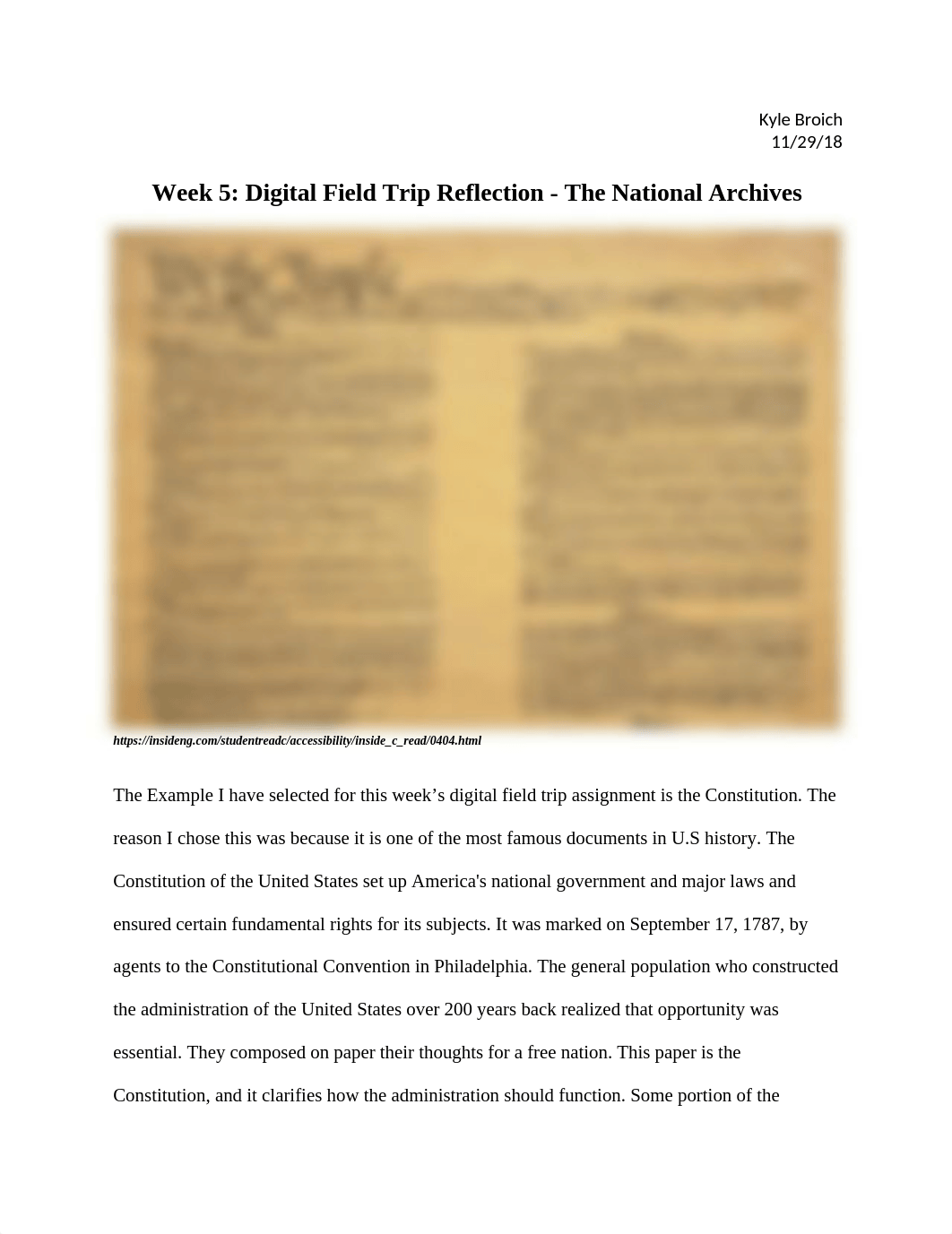 Week 5- Digital Field Trip Reflection - The National Archives.docx_dn2dztu6gi4_page1