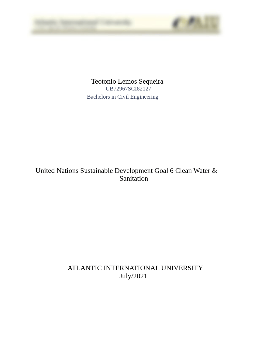 United Nations Sustainable Development Goal 6 Clean Water & Sanitation.docx_dn2i6h3ccd3_page1