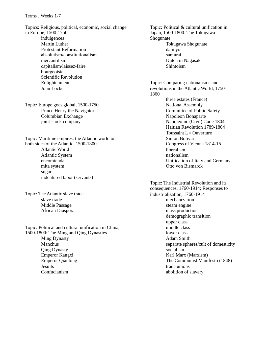 1Mid exam study guide WH2 Spring 2018.docx_dn2kzxjkscf_page2