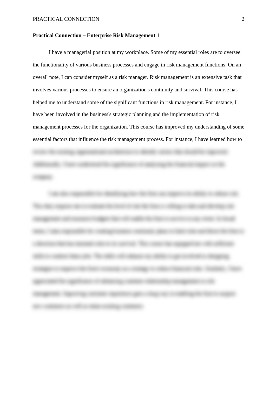 Practical Connection enterprise risk management.docx_dn2srrfkbnz_page2