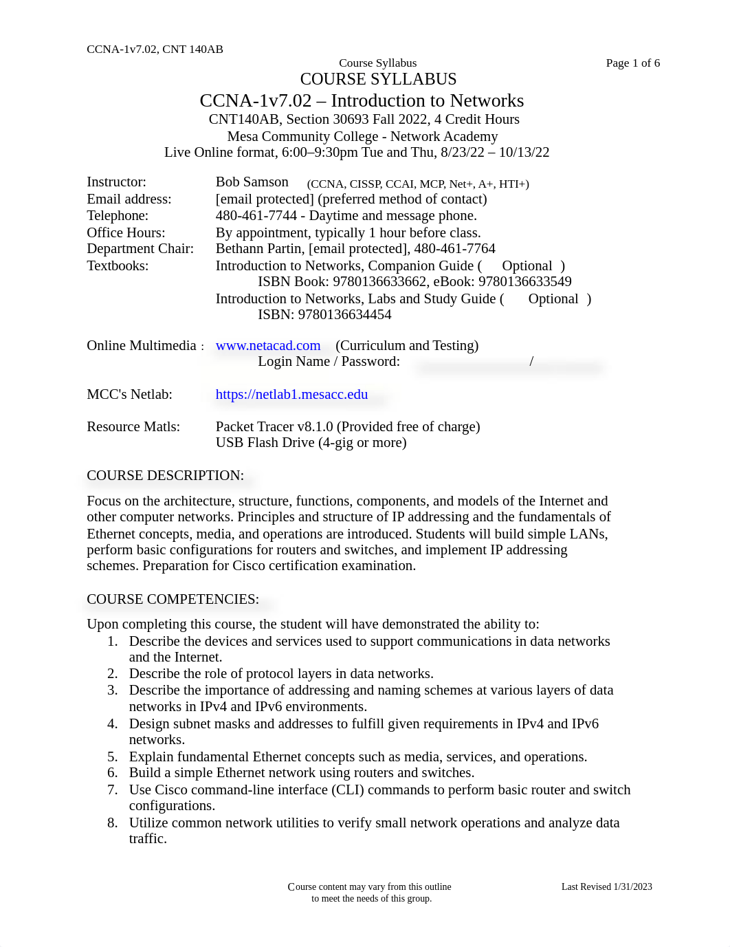 CNT140AB s30693 TR evening Fall22 RS Syllabus.docx_dn2tjnc9qxr_page1