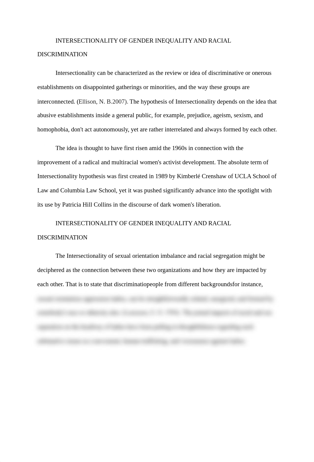 INTERSECTIONALITY OF GENDER INEQUALITY AND RACIAL DISCRIMINATION.docx_dn2xphedf8x_page1