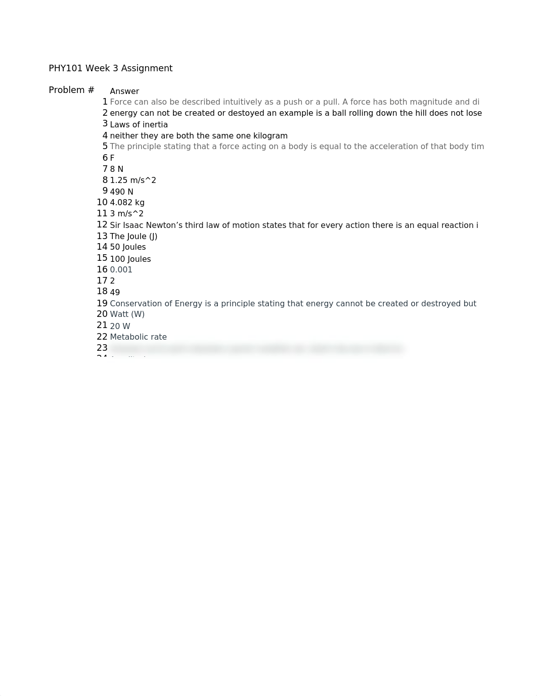 PHY101 Week 3 Assignment Answer Sheet part 1 of assignment_Casasola.xlsx_dn316m01ezs_page1