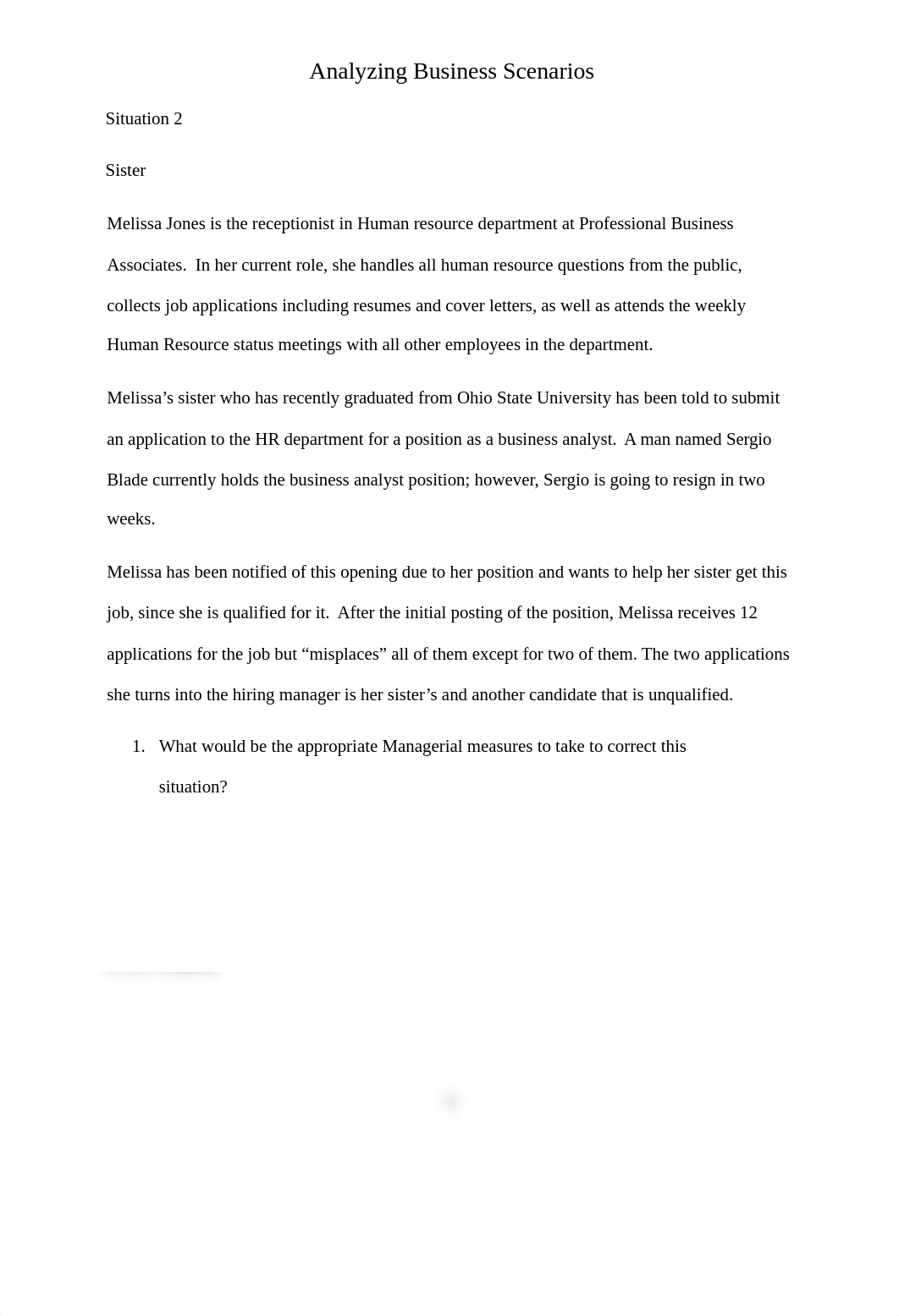 Professional Writing - Anayalzing Business Scenarios.docx_dn3btruqfuk_page2