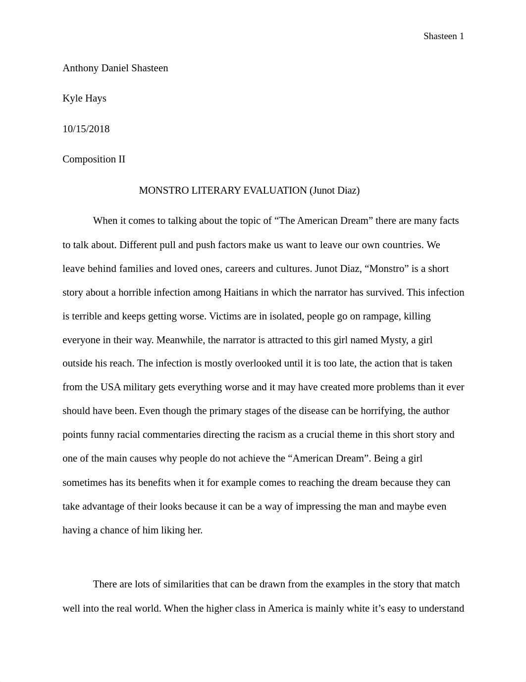 evaluation essay monstro .docx_dn3l38bg3v8_page1