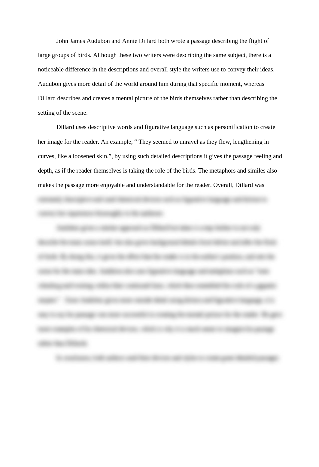 John James Audubon and Annie Dillard both wrote a passage describing the flight of large groups of b_dn3oyo5d8d9_page1