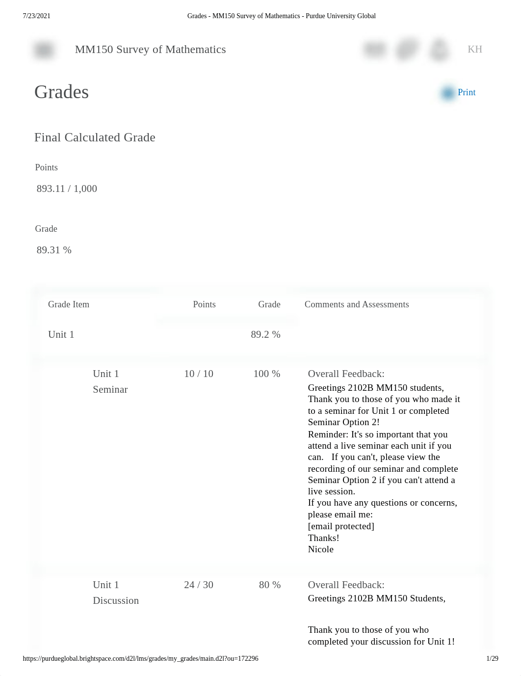 Grades Kennetha Harris - MM150 Survey of Mathematics - Purdue University Global.pdf_dn3rabhgsl7_page1