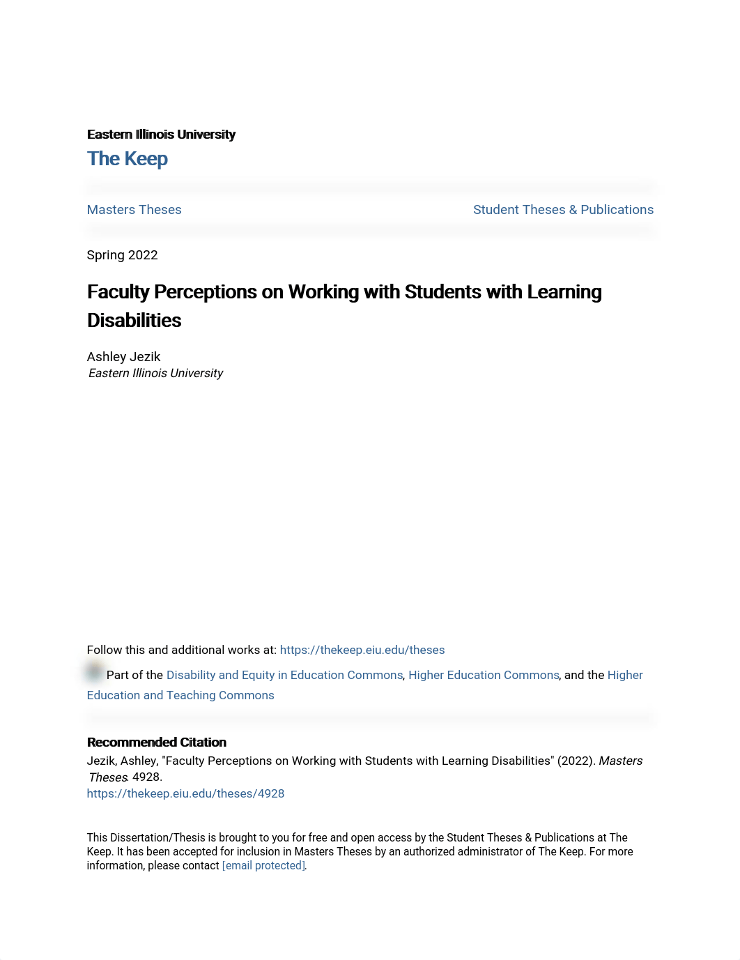 Faculty Perceptions on Working with Students with Learning Disabi.pdf_dn3yyd9lc88_page1