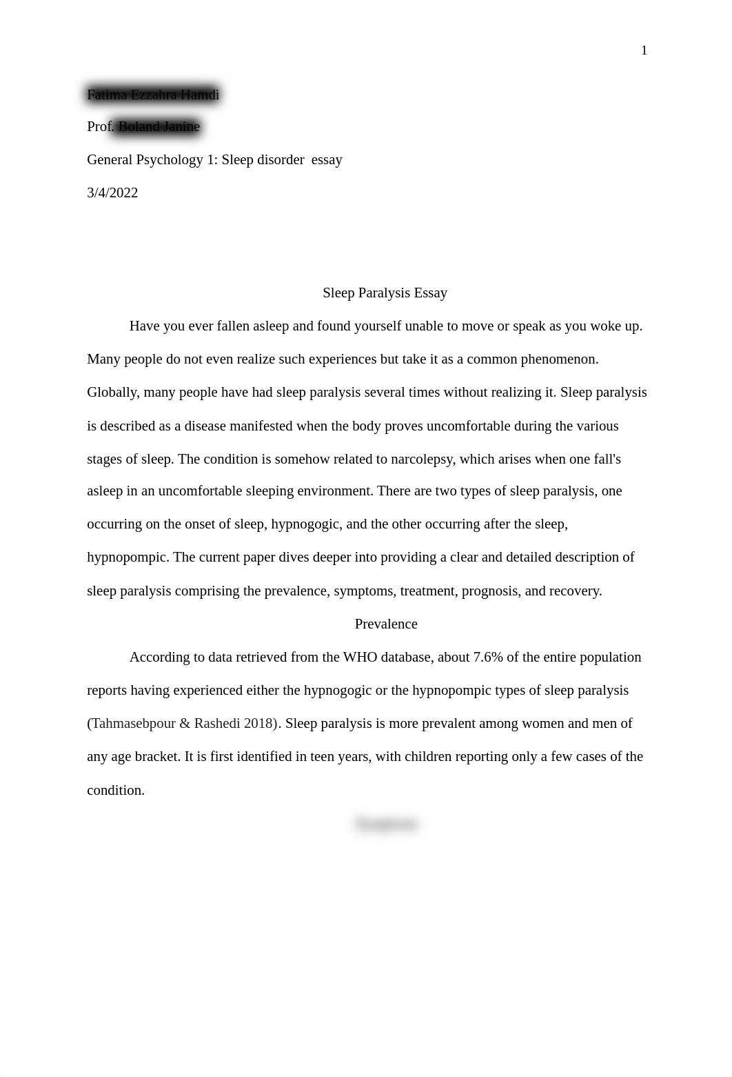 Sleep Paralysis Final Essay.docx_dn497ee1u8y_page1