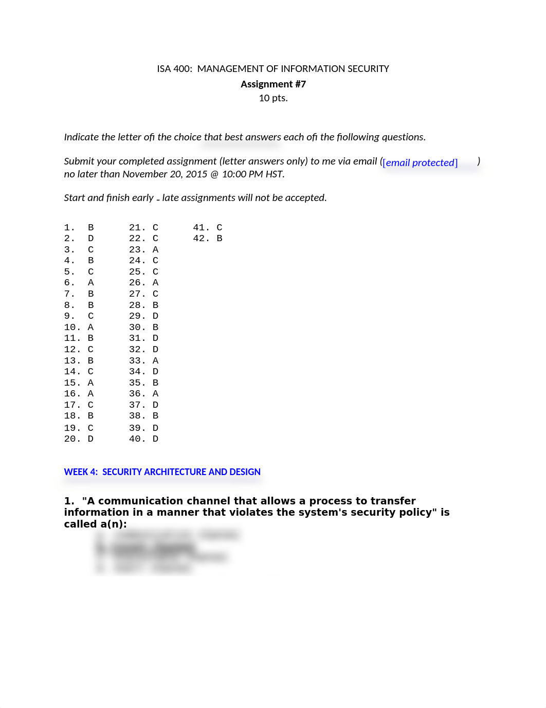 W12 - ASSIGNMENT - robbins.UOWO.ISA400.ASSIGN7.ANSWERS.PDF_dn4betr296n_page1