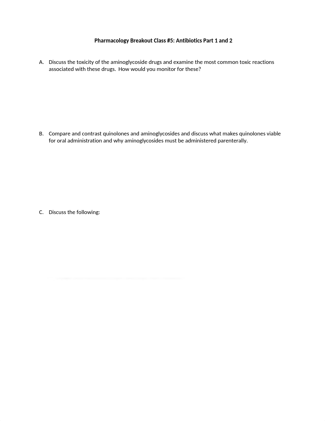 Pharmacology Breakout Class#5_AntibioticsPart1and2.docx_dn4iasu4rho_page1