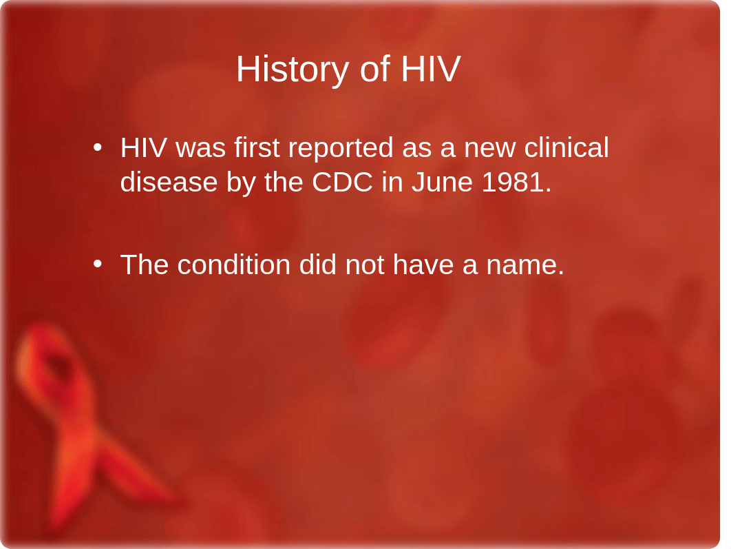 Power Point Presentation--Week 1--The History of HIV AIDS (1).ppt_dn4mvq22305_page2