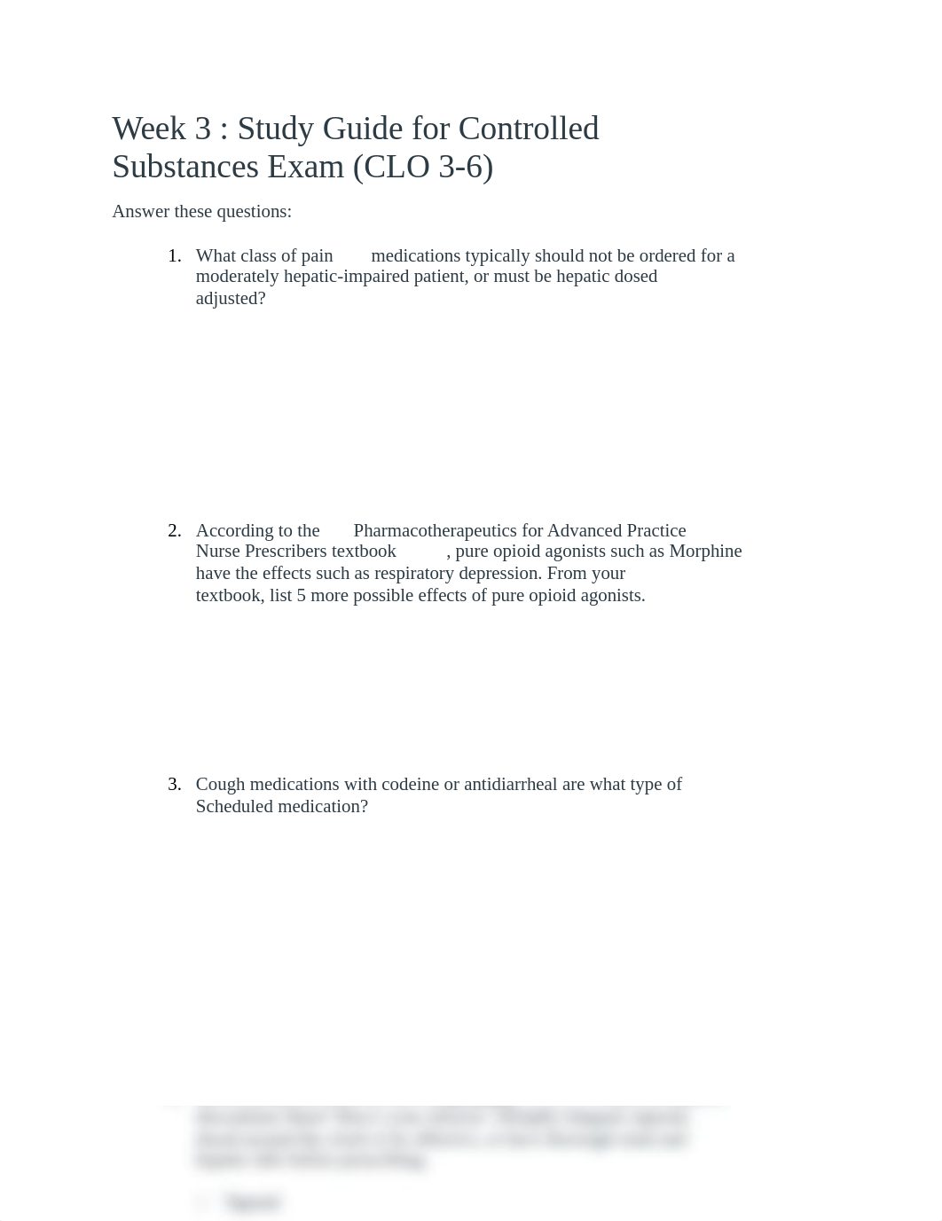 Study Guide for Controlled Substances Exam  week 3.docx_dn4w12ftprt_page1