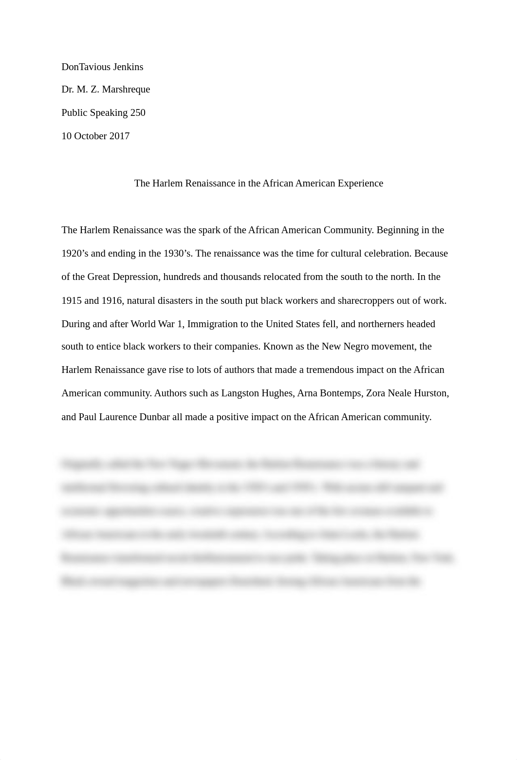 The Harlem Renaissance Essay_dn52vin5fqt_page1