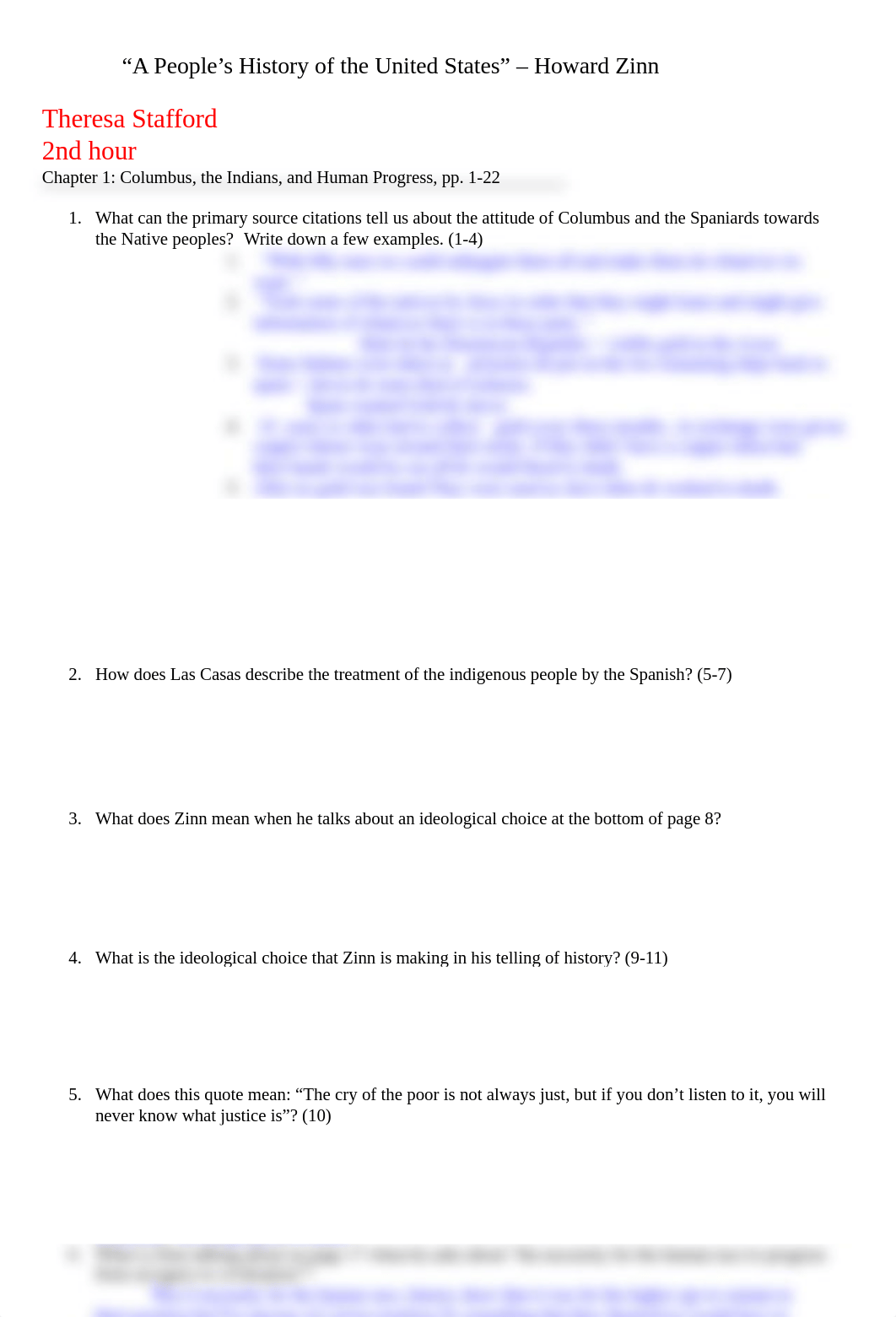 Theresa Stafford, Howard Zinn Discussion Q's_dn53v6cd0br_page1