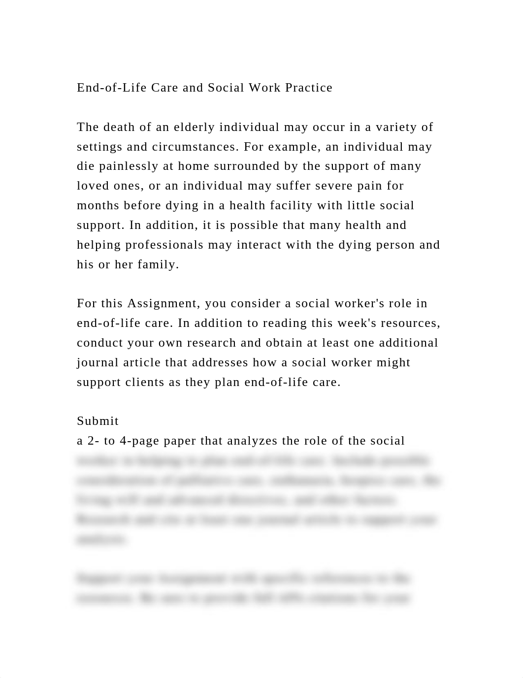 End-of-Life Care and Social Work PracticeThe death of an elderly.docx_dn53yxkegdu_page2