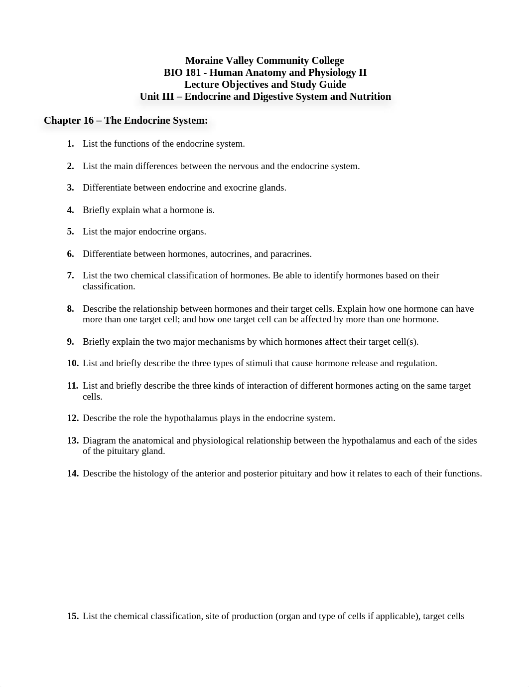 Bio 181- Unit 3 Lecture Objectives.docx_dn54uvmd8uq_page1