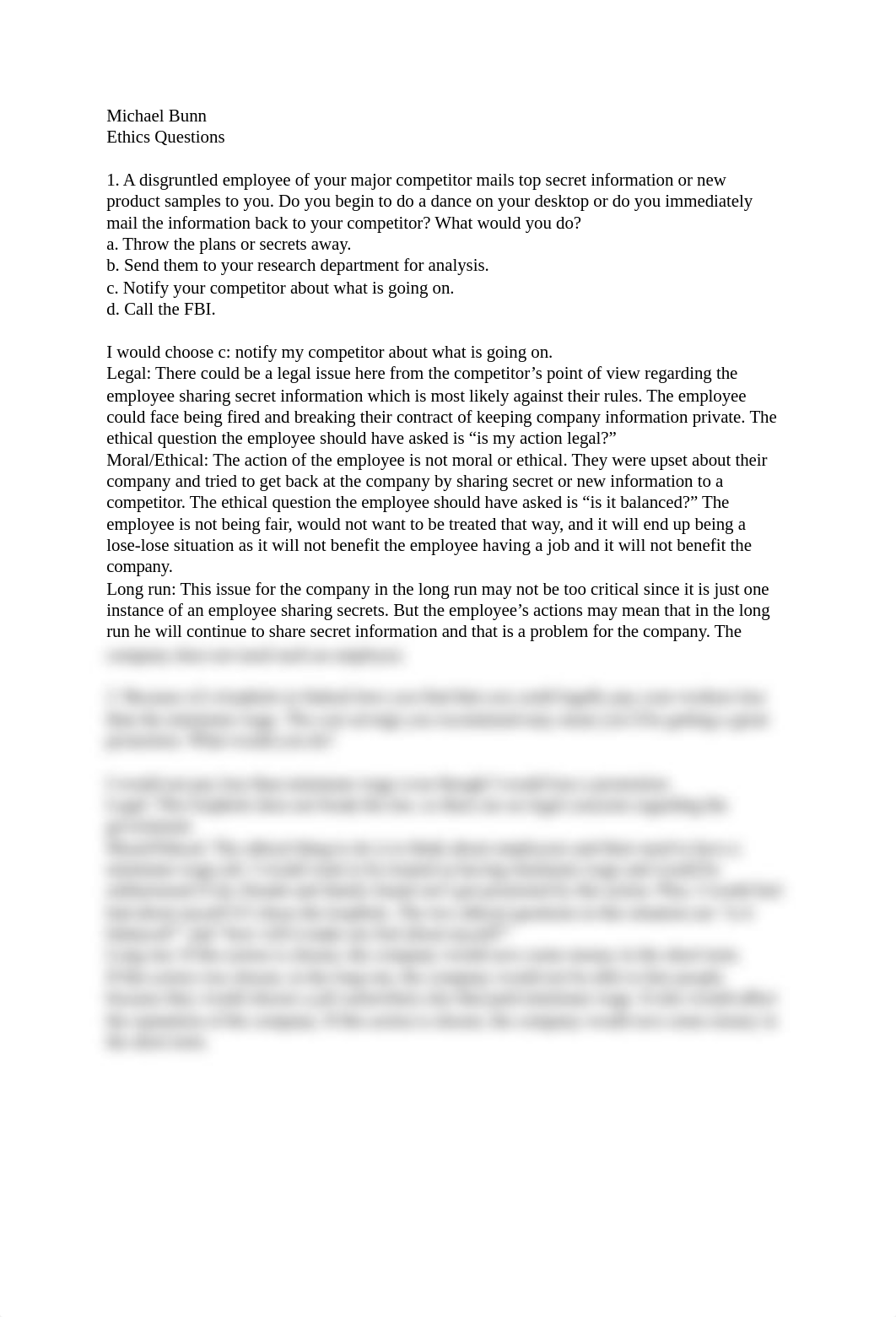 Michael Bunn Chp 3 Business Ethical dilemmas.docx_dn55oitwo31_page1