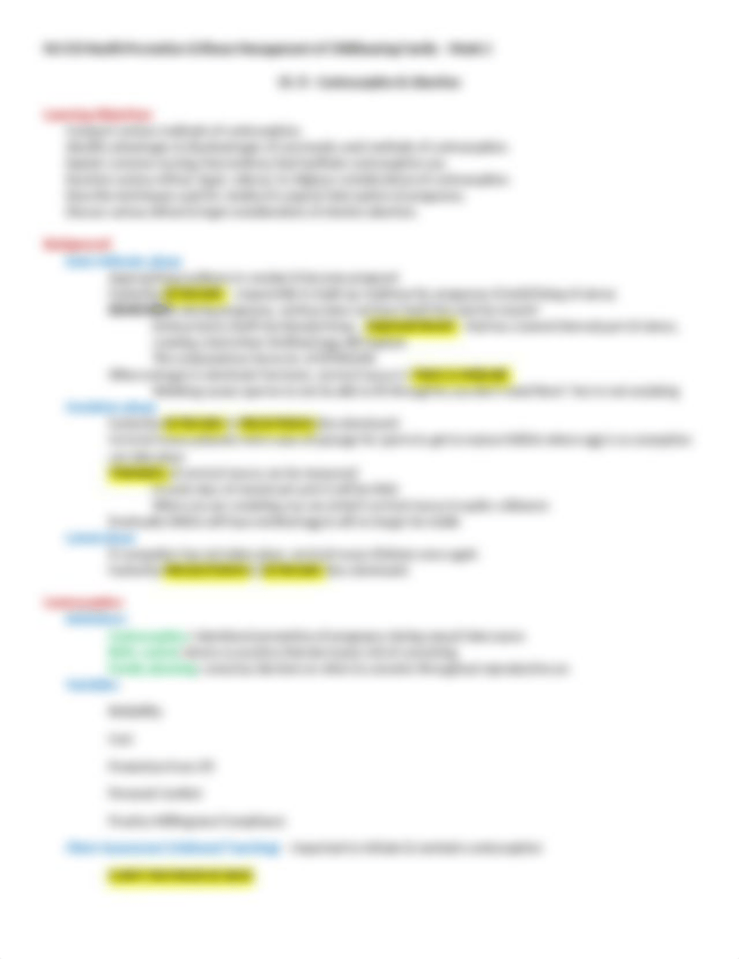 NU 333 WK 2 - Ch. 8 Contraception & Abortion.docx_dn56yztl8ig_page1