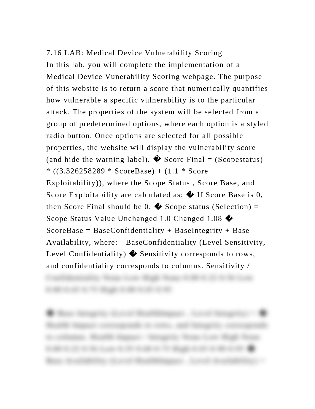 7.16 LAB Medical Device Vulnerability ScoringIn this lab, you wil.docx_dn5bpbyxh1e_page2