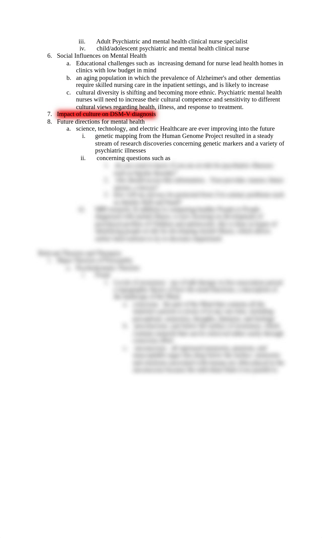 Mental Health and Mental Illness, Theories and Therapies, Psychotropic Medications, and Legal and Et_dn5imom11n0_page2