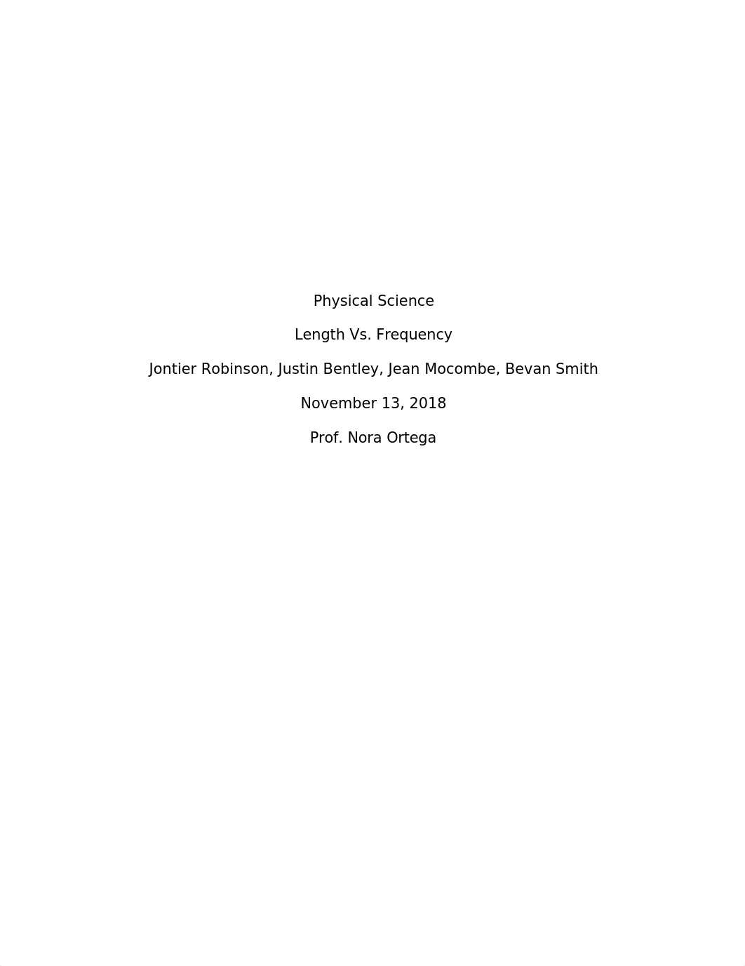 Length Vs. Frequency Lab Report_dn5nvkj8v29_page1