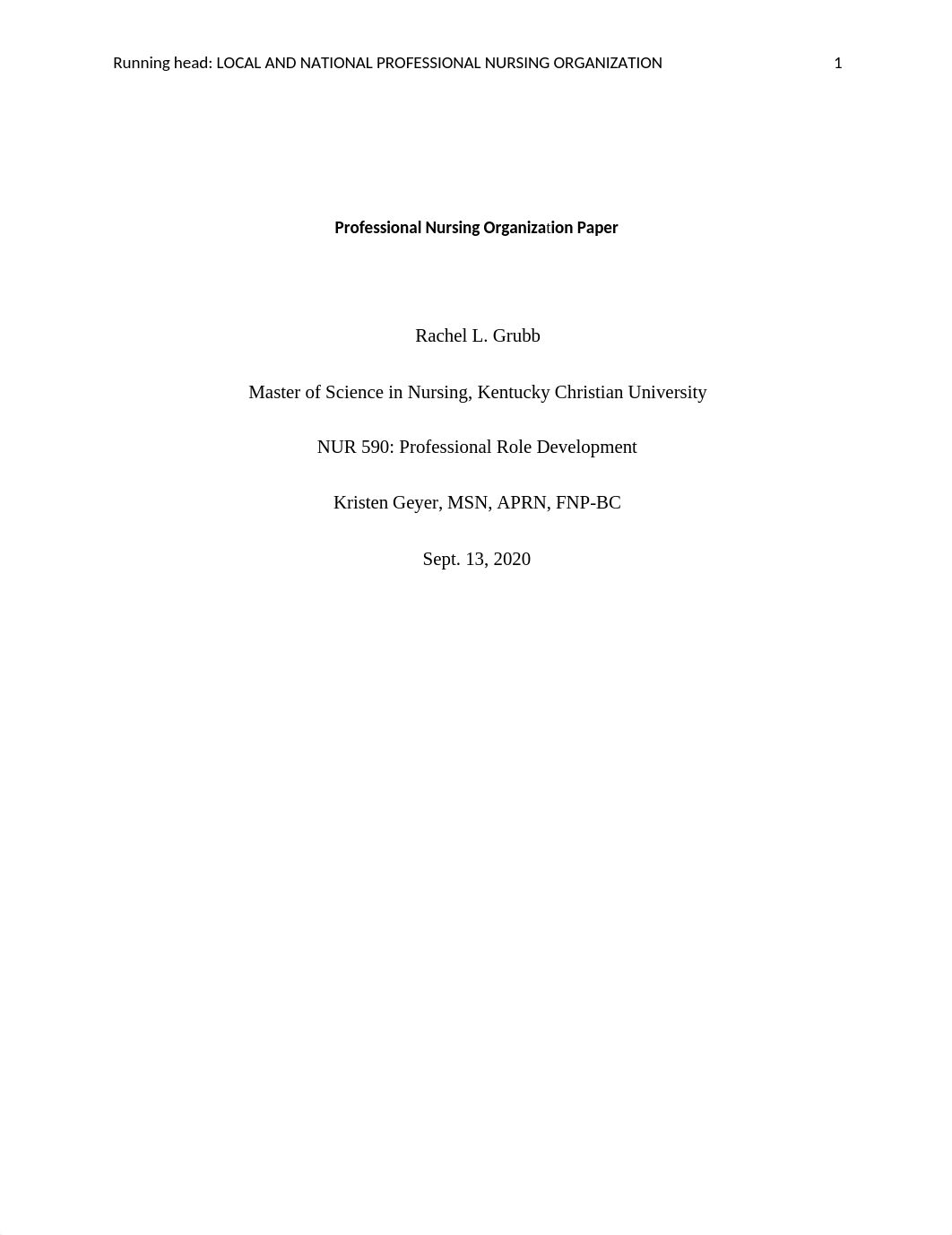 FNP Professional Nursing Organization Paper.docx_dn6ey93hkb4_page1