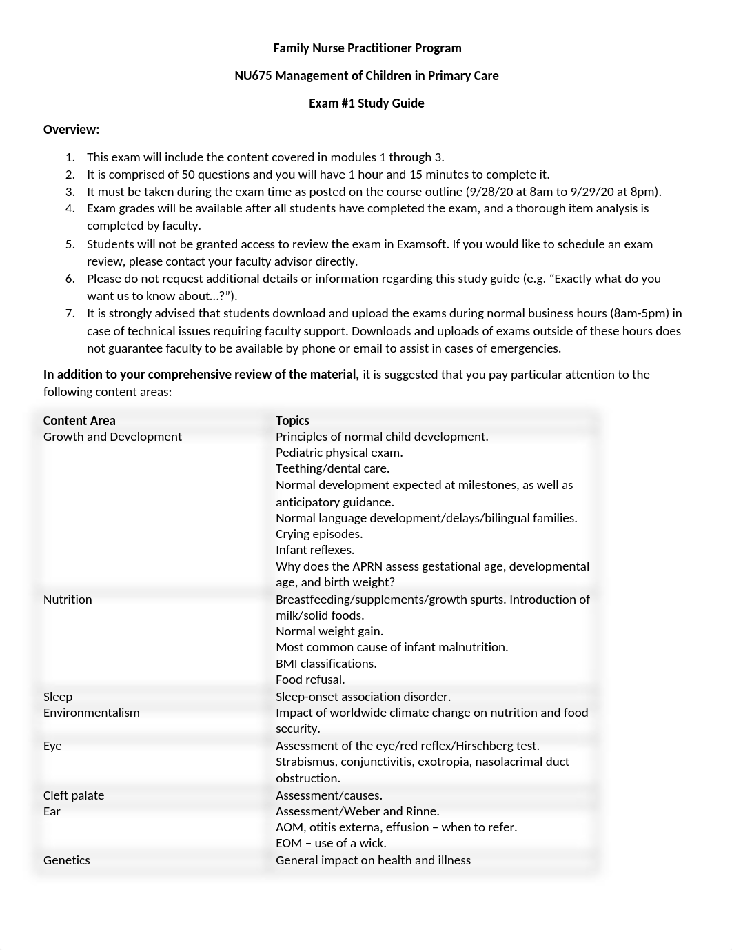 Exam Study Guide- 675 Exam 1.docx_dn70roxpohx_page1