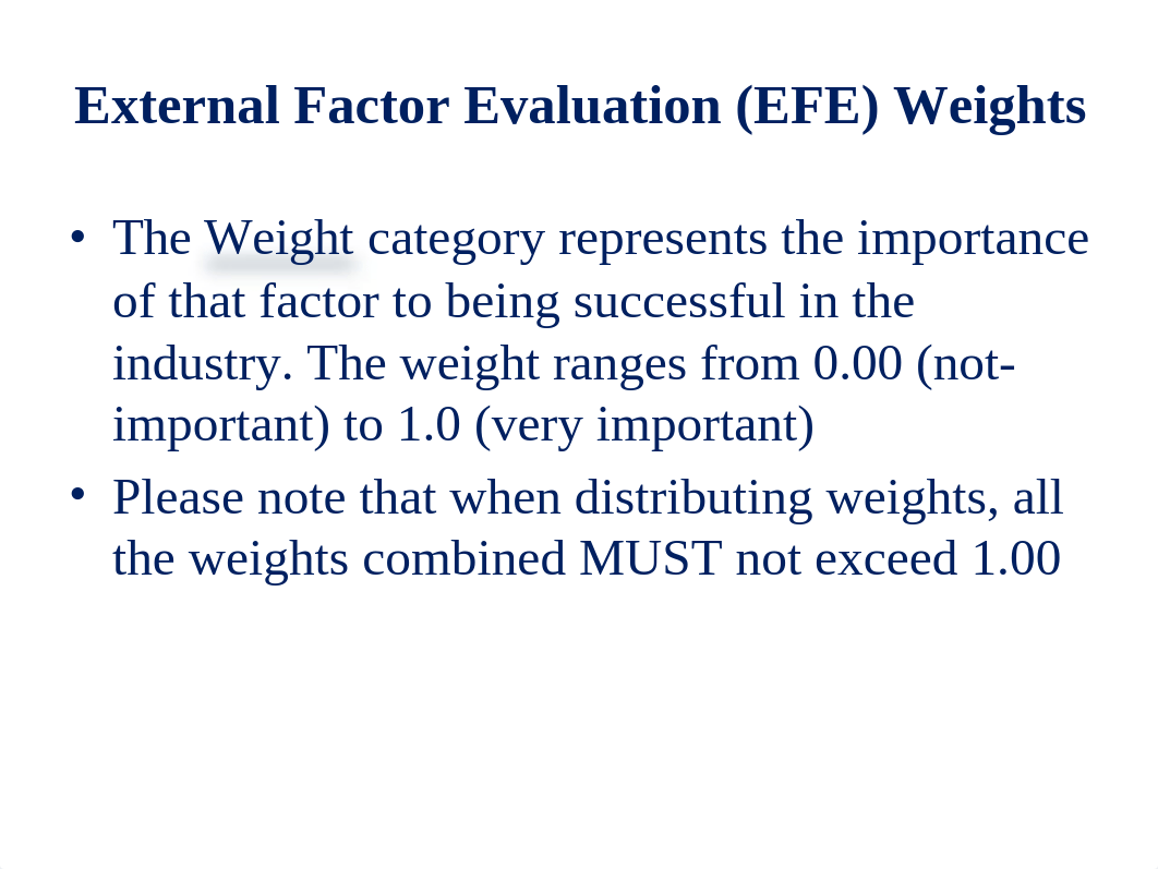 External Factor Evaluation (EFE) - Weight.pptx_dn714sd8j7v_page2