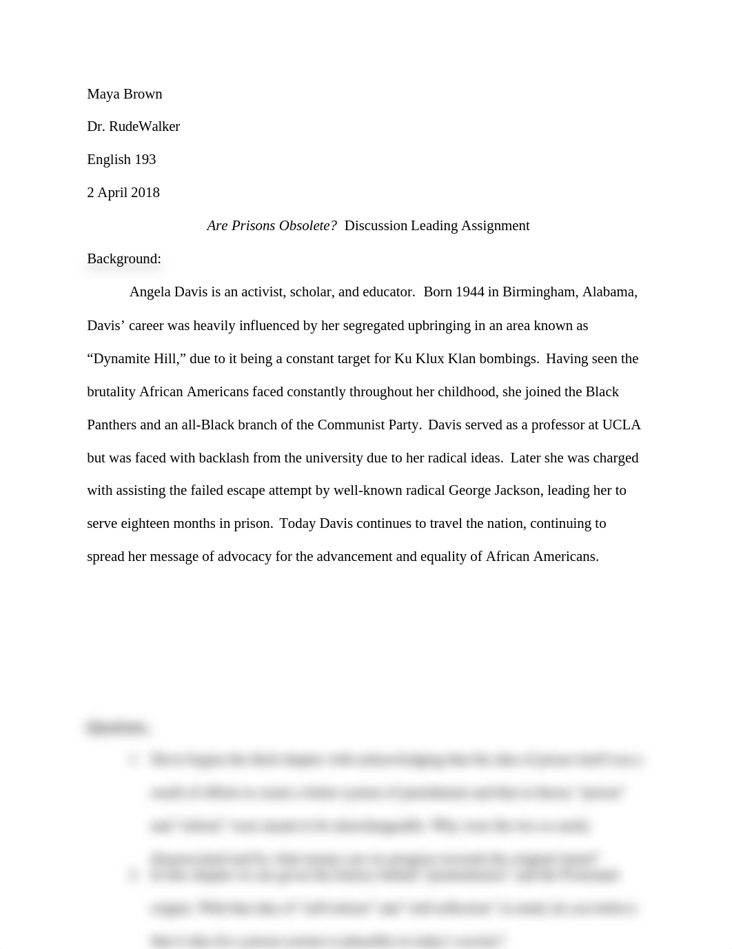 Are Prisons Obsolete?  Discussion Leading Assignment.docx_dn71yi5tqnx_page1