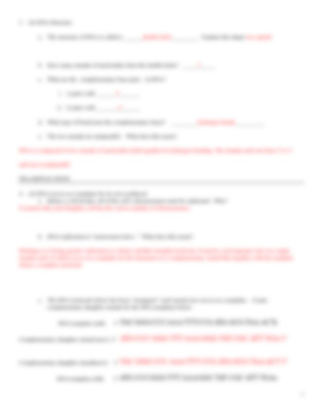 DNA structure, DNA replication, transcription and translation worksheet_ASSIGNMENT.docx_dn772l83jl3_page2