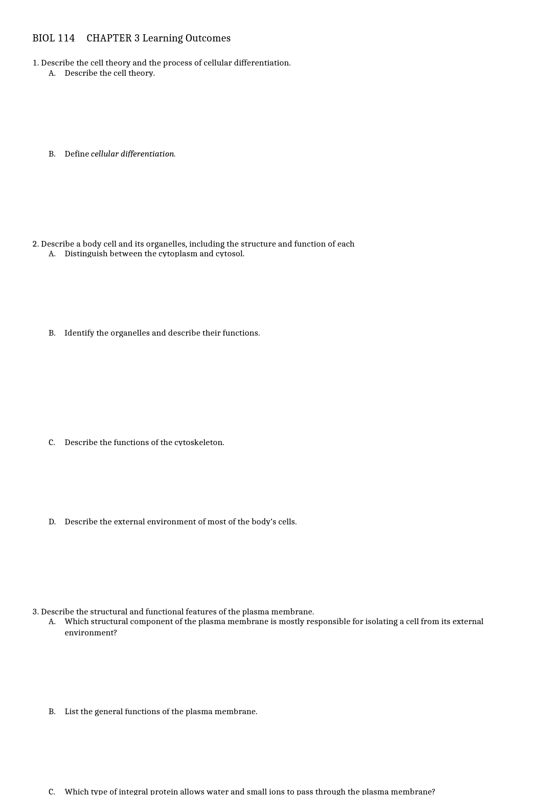 Chapter 3 Learning Outcomes Bio 114.docx_dn7ax5hfeoj_page1