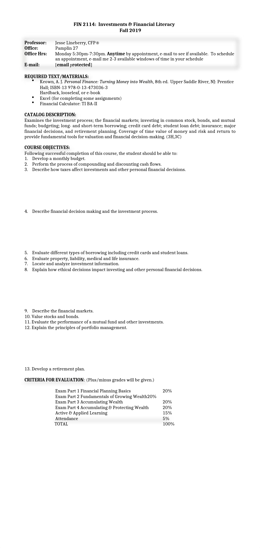 FIN 2114_Syllabus_F19.docx_dn7n914wh2v_page1