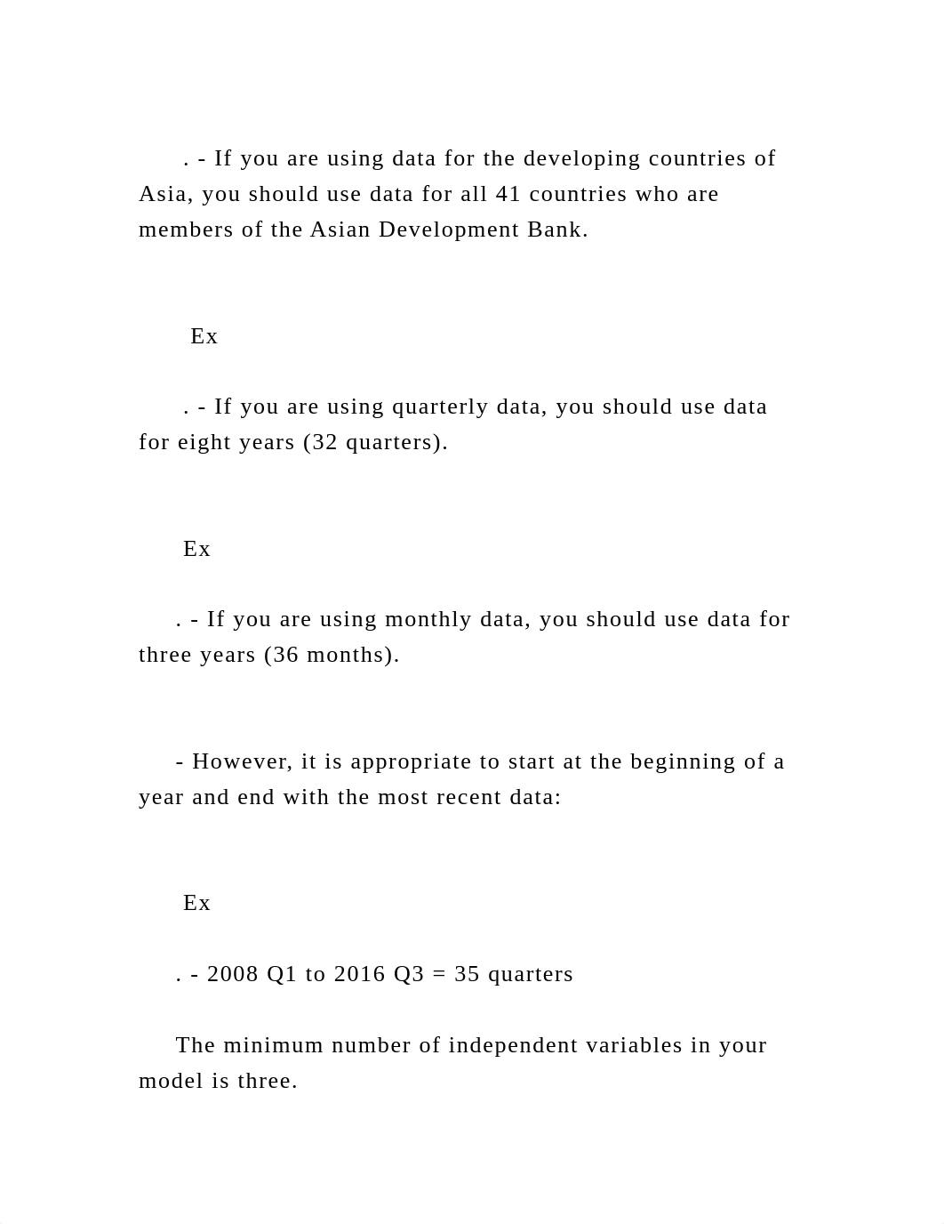 Regression Analysis Assignment       Data        The m.docx_dn7ol60oyn3_page3