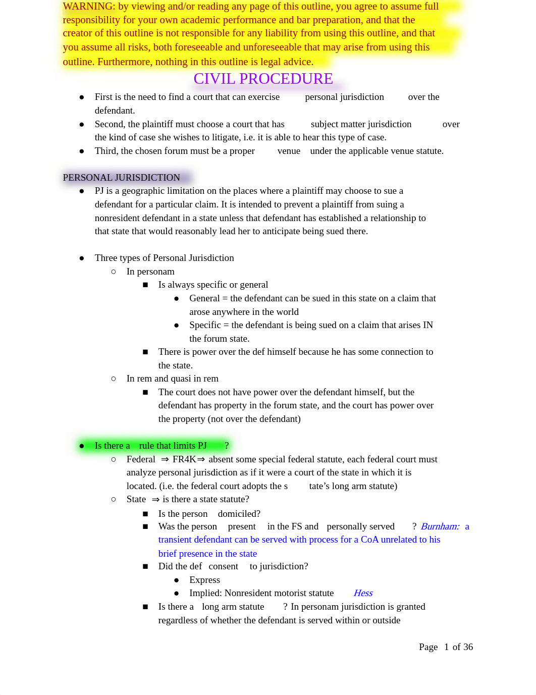 CIVIL PROCEDURE CLEANED UP - Copy.pdf_dn7q3glvzlp_page1