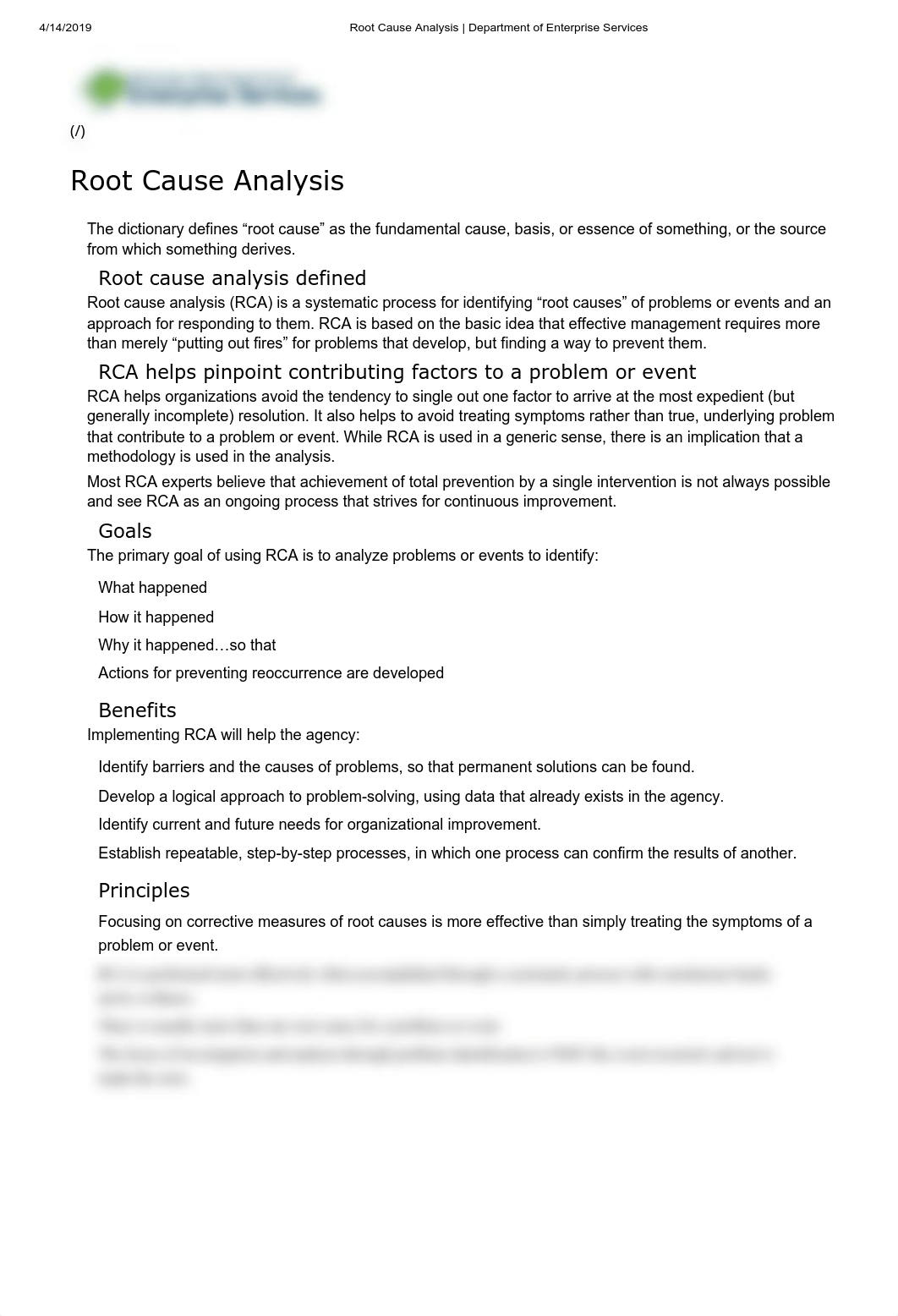 Root Cause Analysis _ Department of Enterprise Services.pdf_dn7t737skai_page1